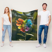 Polar Cover Heart Rainbow Leaf Nature