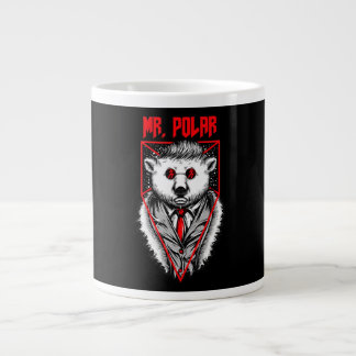 Polar Design A Funny Polar Bear Animal Lover Giant Coffee Mug