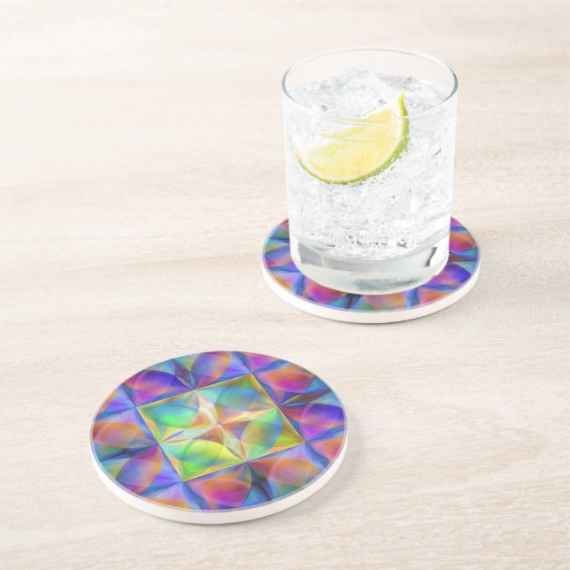 Polar Design II Coaster (Side)