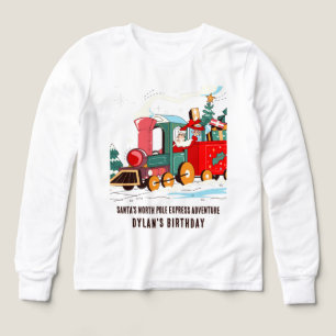 Polar Express Christmas Santa's Train Adventure Tri-Blend Shirts