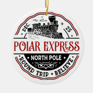 POLAR EXPRESS Round Trip Ornament