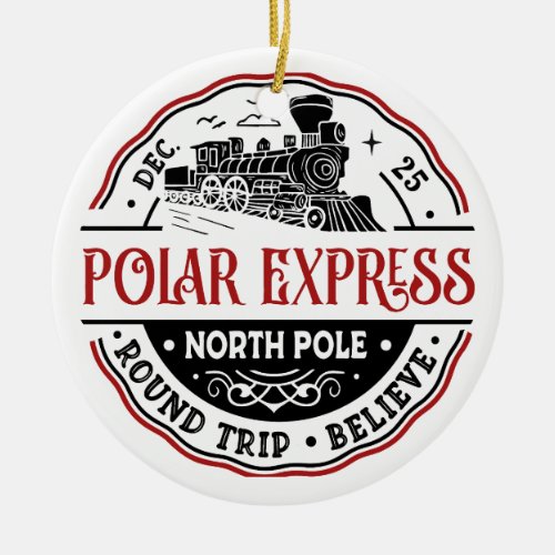 POLAR EXPRESS Round Trip Ornament