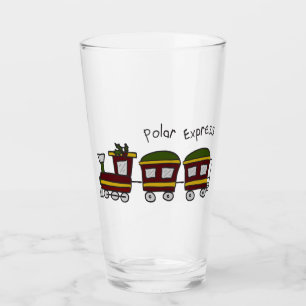Polar Express Train Glass