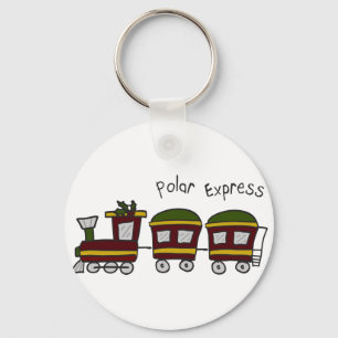 Polar Express Train Keychain