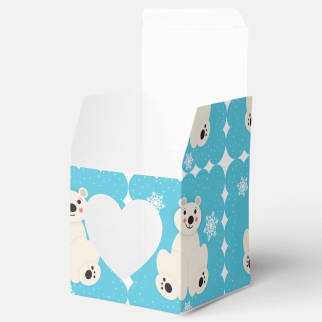 Polar Friend Favor Boxes (Opened)