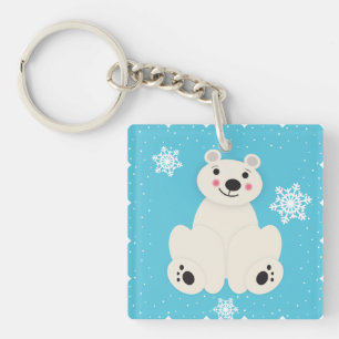 Polar Friend Keychain