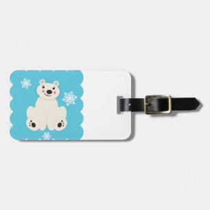 Polar Friend Luggage Tag