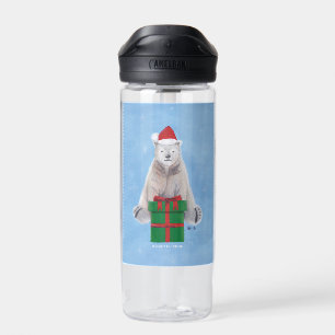 Polar Holiday - Kids Art for CHOC Water Bottle