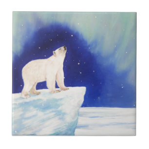Polar Lights Ceramic Tile