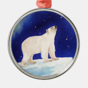 Polar Lights Metal Ornament