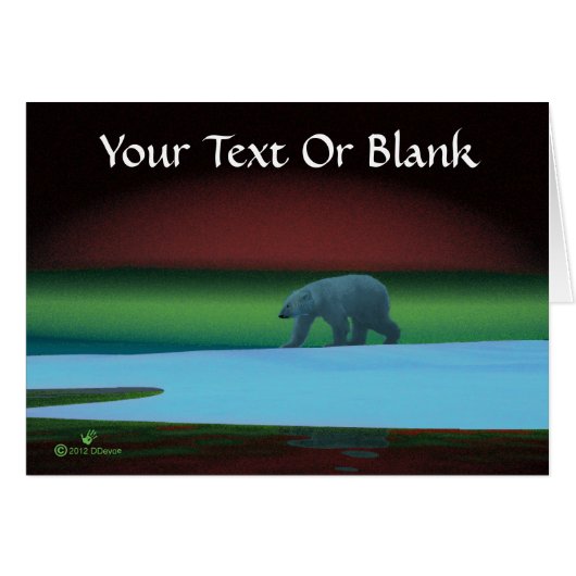 Polar Lights Polar Bear (Front Horizontal)