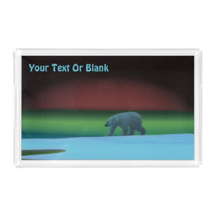 Polar Lights Polar Bear Acrylic Tray
