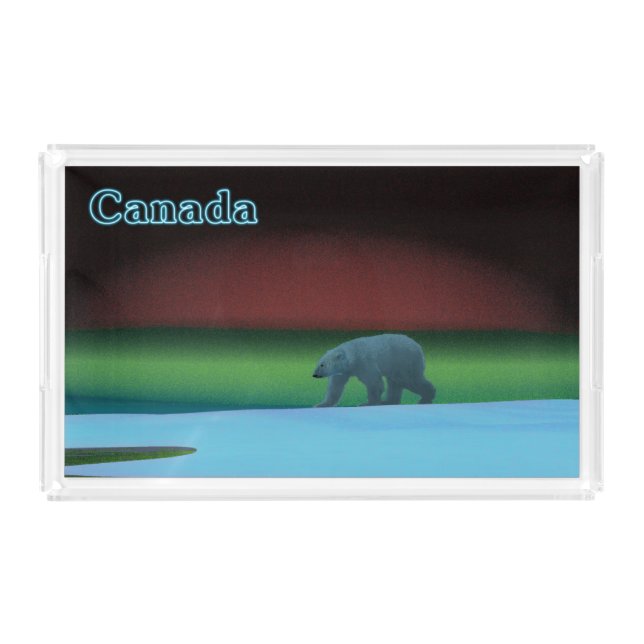 Polar Lights Polar Bear Acrylic Tray (Front)