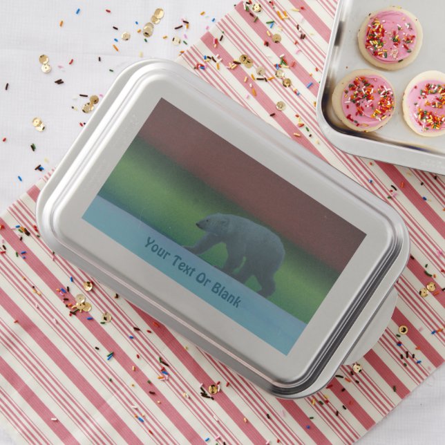 Polar Lights Polar Bear Cake Pan (In Situ)