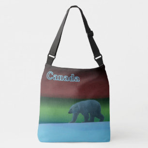 Polar Lights Polar Bear - Canada Crossbody Bag