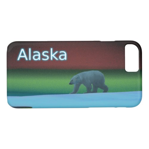 Polar Lights Polar Bear iPhone 87 Case