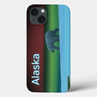 Polar Lights Polar Bear iPhone 13 Case
