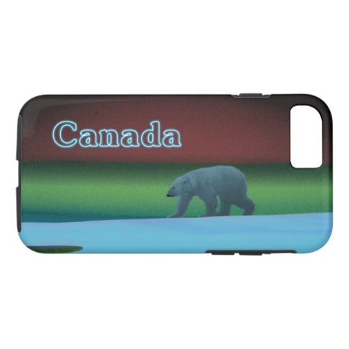 Polar Lights Polar Bear iPhone 87 Case