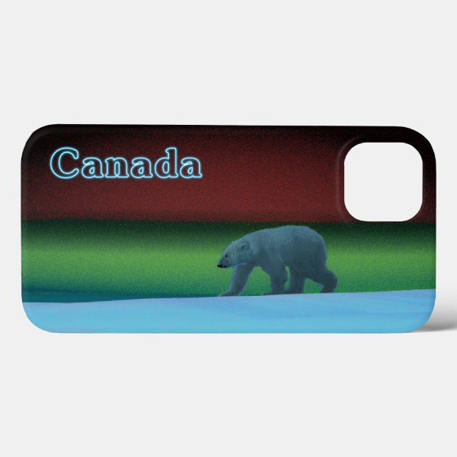 Polar Lights Polar Bear Case-Mate iPhone Case (Back (Horizontal))