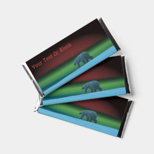 Polar Lights Polar Bear Hershey Bar Favors