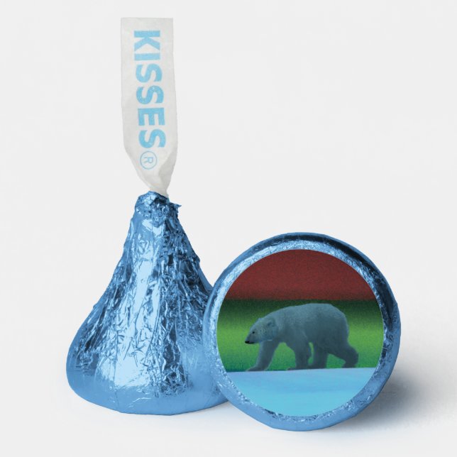 Polar Lights Polar Bear Hershey®'s Kisses® (Front)