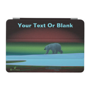 Polar Lights Polar Bear iPad Mini Cover