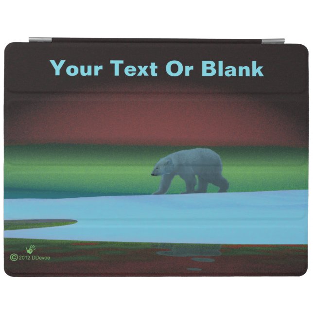 Polar Lights Polar Bear iPad Smart Cover (Horizontal)