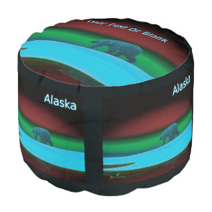 Polar Lights Polar Bear Pouf