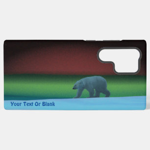 Polar Lights Polar Bear Samsung Galaxy S22 Ultra Case