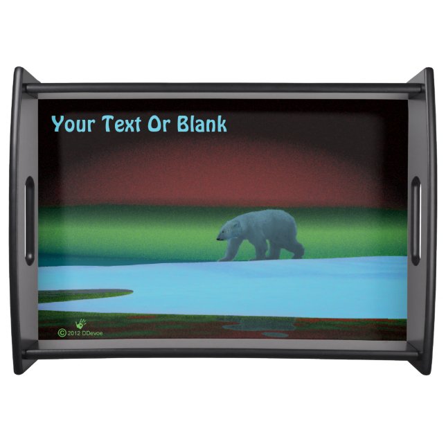 Polar Lights Polar Bear Serving Tray (Front)
