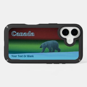 Polar Lights Polar Bear iPhone 16 Case