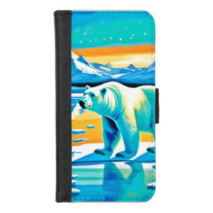Polar Majesty: Arctic Landscape iPhone 8/7 Wallet Case