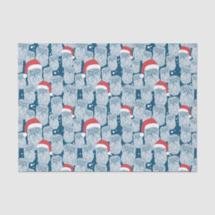 Polar Owls In Christmas Tissue Paper