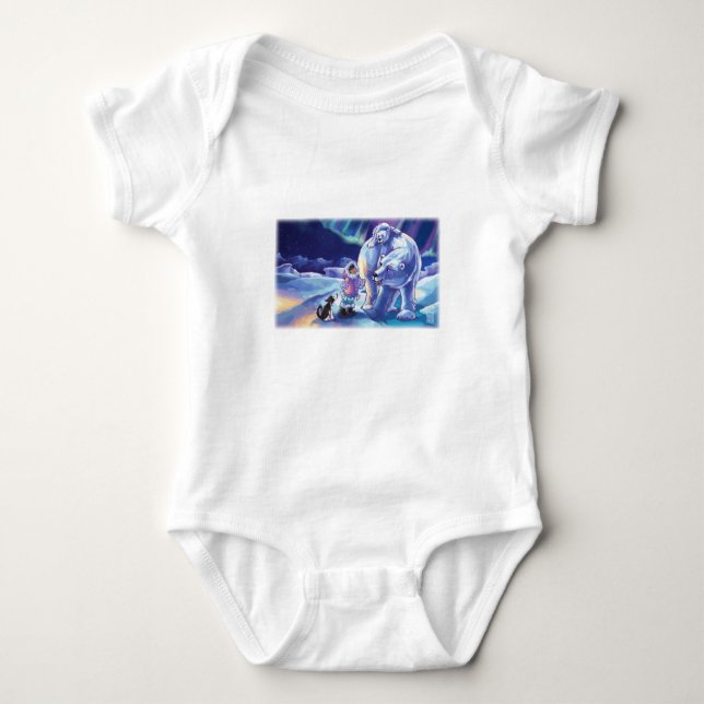 Polar Pals Baby Bodysuit (Front)