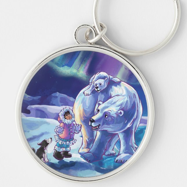 Polar Pals Keychain (Front)