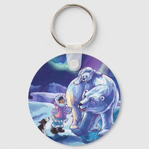 Polar Pals Keychain
