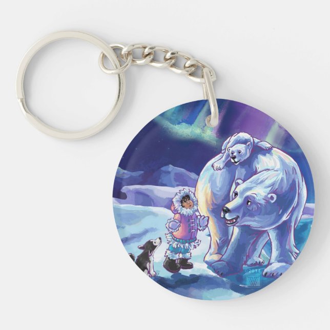 Polar Pals Keychain (Front)