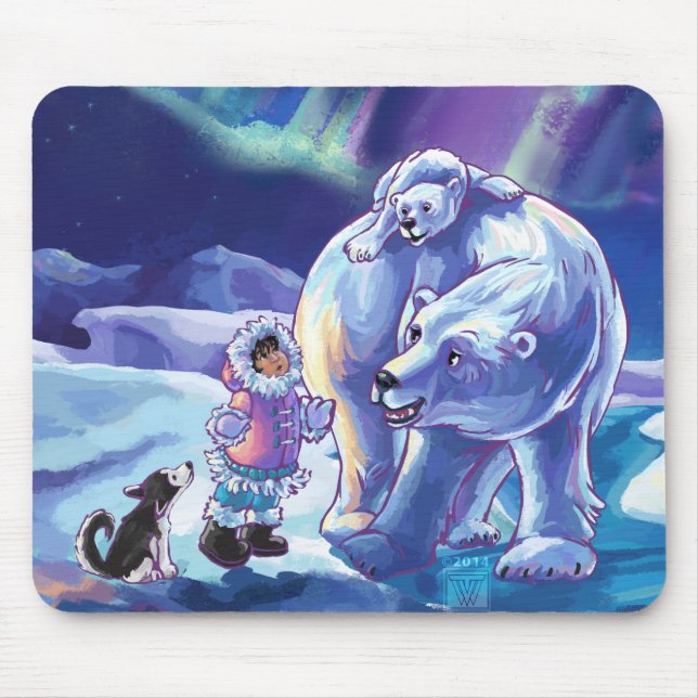 Polar Pals Mouse Pad (Front)