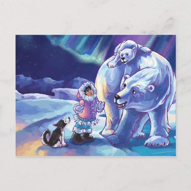 Polar Pals Postcard (Front)