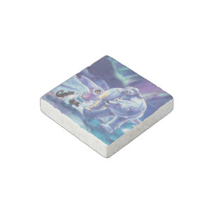 Polar Pals Stone Magnet