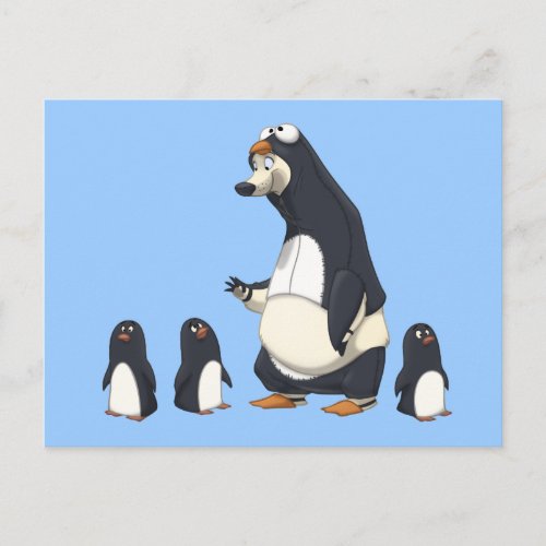 Polar Penguin Postcards