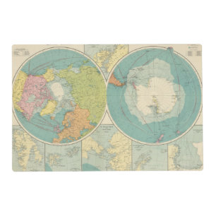 Polar Regions Placemat