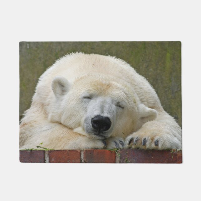 PolarBear 001 Doormat (Front)
