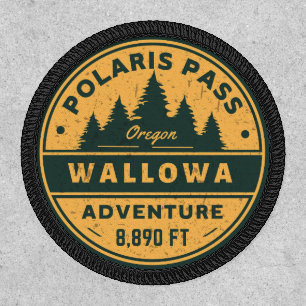 polaris pass wallowa hiking Oregon alpine pass Patch
