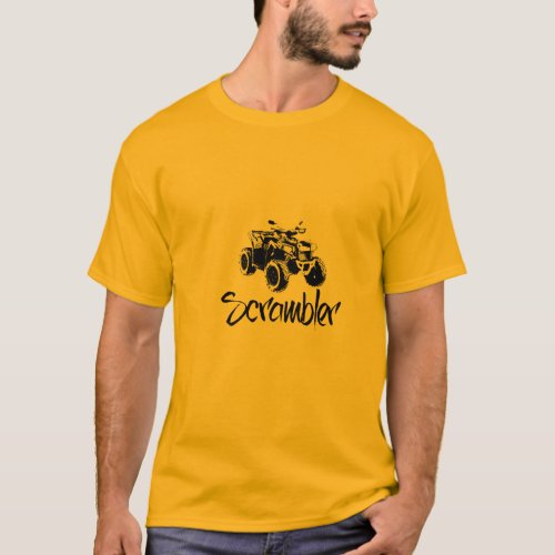 Polaris Scrambler Atv Quad T_Shirt