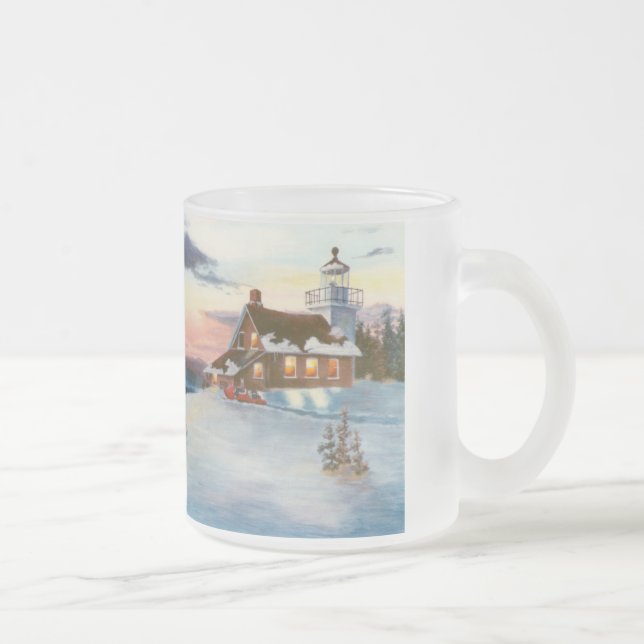 Polaris Sunset Frosted Mug (Right)