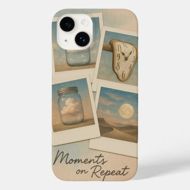 Polaroid Frame Aesthetic iPhone Case Design (Back)