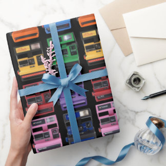 Polaroid OneShot Retro Camera Wrapping Paper