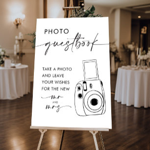Polaroid Photo Wedding Guestbook Sign