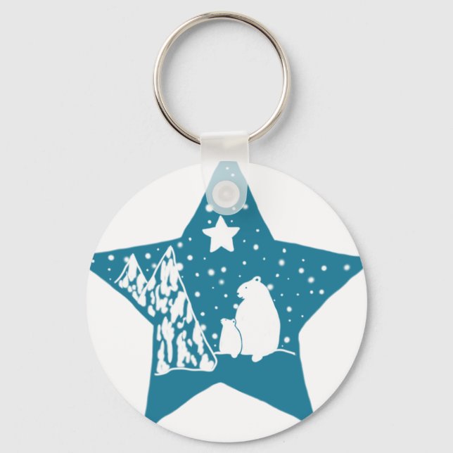 Polarstern Keychain (Front)